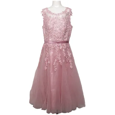 Blumenkinderkleid (Pink) von TS Couture Polyester
