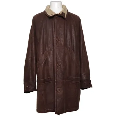 Shearling jas (Bruin) van Christ