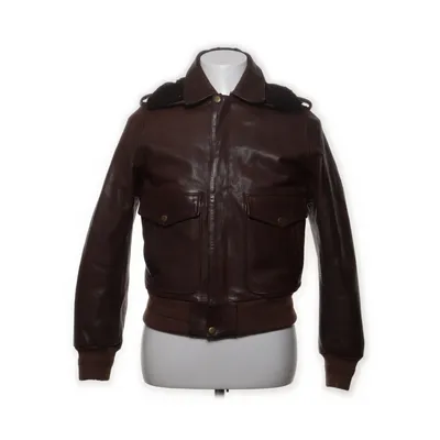 Veste en cuir (Marron) de Roy Rogers Cuir, Polyester