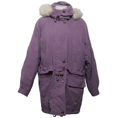 Manteau d'hiver (Violet) de Micro Polyamide, Polyester