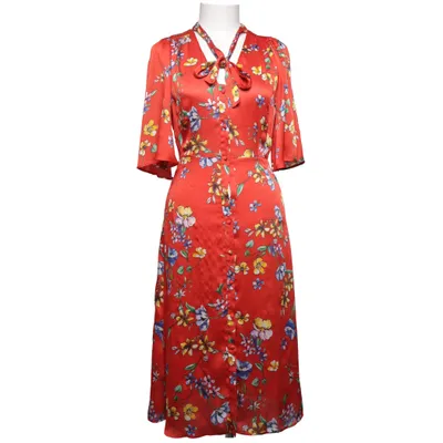 Robe longue (Rouge, Multicolore) de Mango Suit Polyester