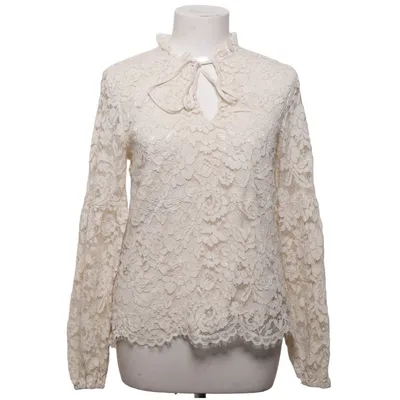 Blouse (Beige) from Hallhuber Donna Cotton, Polyamide, Polyester