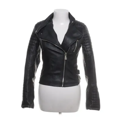 Bikerjakke (Sort) fra Voyelles Polyester, Polyurethan