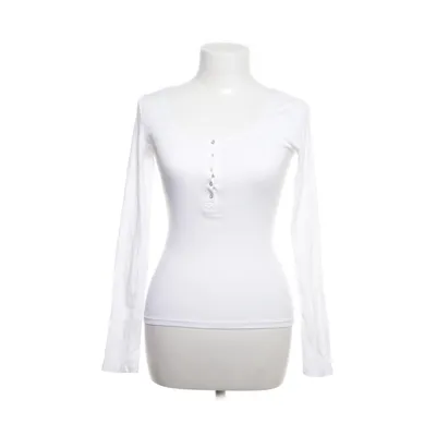 Henley T-shirt (Hvid) fra H&M Basic Bomuld, Elastan