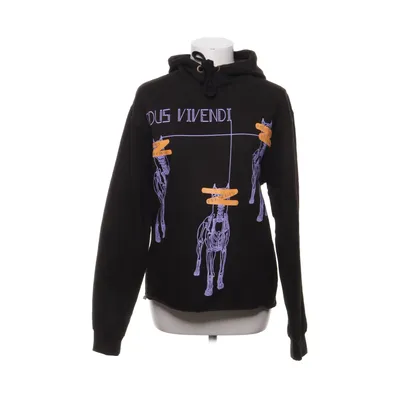 Huvtröja (Svart) Bomull