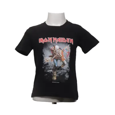 T-shirt (Black) from Iron Maiden Recycled cotton, Recycled polyester