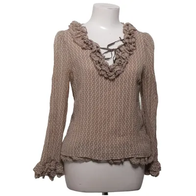 Blouse (Beige) from Leifsdottir Silk