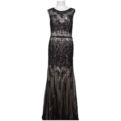 Evening gown (Beige, Black) from Faust Polyester