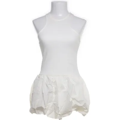 Jurk (Wit) van Divided by H&M Katoen, Elastaan, Polyamide
