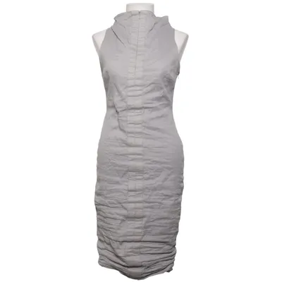 Kleid (Grau) von Sarah Pacini Baumwolle, Elasthan, Metallfaser, Nylon, Polyester