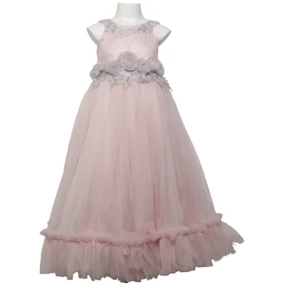 Robe de fille de fleur (Rose) de Roselya