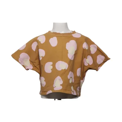 T-shirt (Brun, Pink, Gul) fra Mixed Grill Bomuld, Elastan