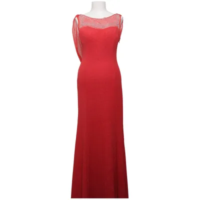 Evening gown (Red) from Flam Mode Elastane, Polyester