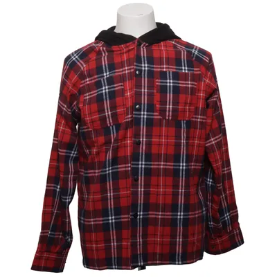 Capuchon sweater (Rood, Blauw, Wit, Zwart) van SikSilk Katoen, Elastaan, Polyester, Viscose
