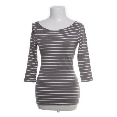 Långärmad t-shirt (Grå, Vit) från H&M