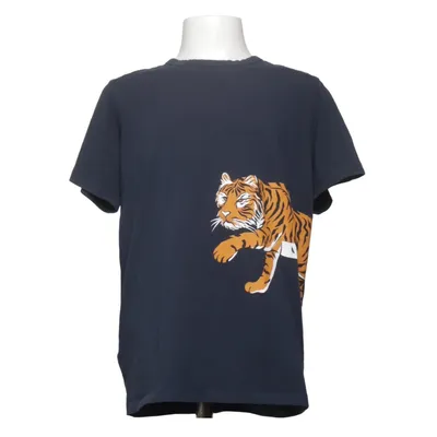 T-shirt (Blå) fra The Striped Cat Elastan, Økologisk bomuld