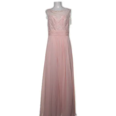 Evening gown (Pink, White) from Romantica Polyester