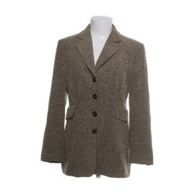 Blazer (Brown, Multicolored) from Antonio Fusco Wool