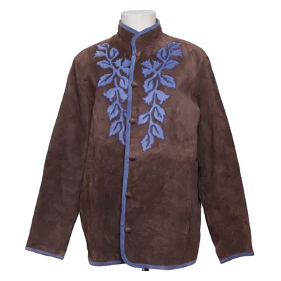 Veste (Marron, Bleu) de Linea Cuir, Polyester