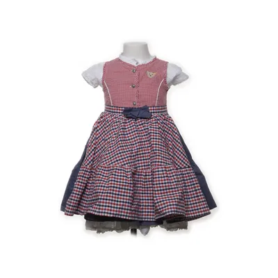 Dirndl (Röd, Vit, Blå, Flerfärgad) från Steiff Bomull