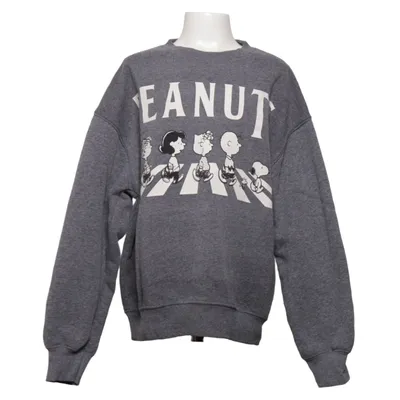 Sweatshirt (Grijs) van Zara x Peanuts Katoen, Polyester