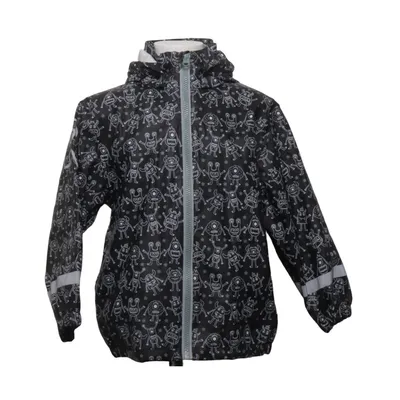 Veste imperméable (Noir, Blanc) de Rainbusters Polyuréthane