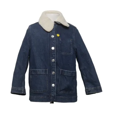 Fodrad jeansjacka (Blå) från Arket Bomull, Elastan, Polyester