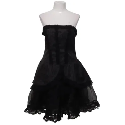 Robe de cocktail (Noir, Gris) de Queen of Darkness