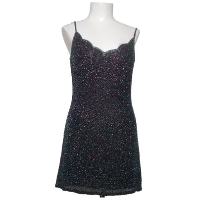 Robe de cocktail (Noir, Multicolore) de Papèll Boutique Polyester, Soie