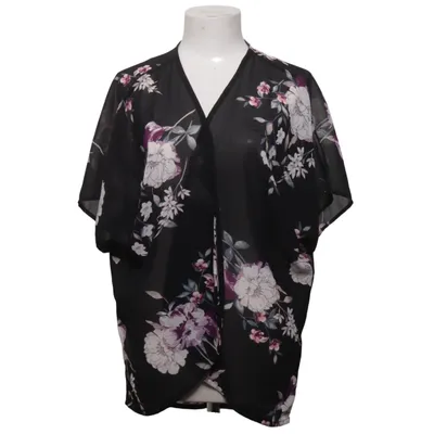 Top (Zwart, Lila, Wit) van Iris Polyester