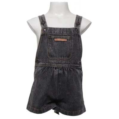 Salopette courte (Gris) de Piupiuchick Coton recyclé
