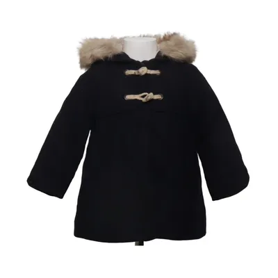 Duffle coat (Blue) from Zara Baby Acrylic, Polyester, Wool