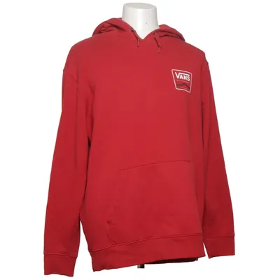 Sweat à capuche (Rouge) de Vans Coton, Polyester