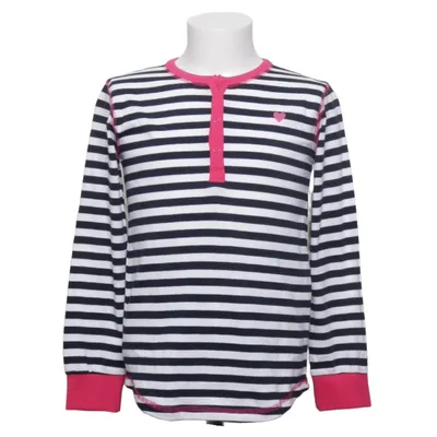 T-shirt manches longues (Bleu, Blanc, Rose) de Walking Coton