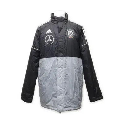 Jakke (Sort, Grå) fra Adidas Polyamid, Polyester