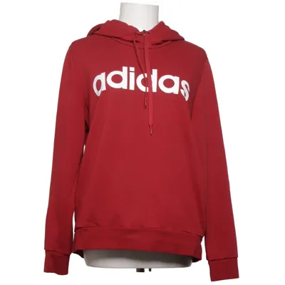 Huvtröja (Röd) från Adidas Bomull, Återvunnen polyester
