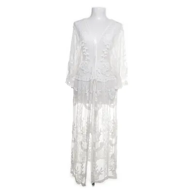 Kaftan (Wit) van Lindex Polyamide, Katoen