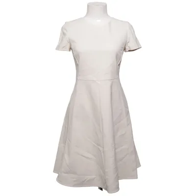 Dress (White, Beige) from Emporio Armani Cotton, Elastane, Polyester, Viscose