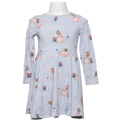 Robe (Bleu, Multicolore) de Disney x Polarn O. Pyret Élasthane, Coton biologique