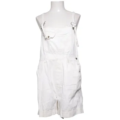 Hängselshorts (Vit) från Easy Wear Bomull
