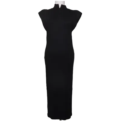 Rollkragenkleid (Schwarz) von Uterqüe Elasthan, Polyamid, Viskose
