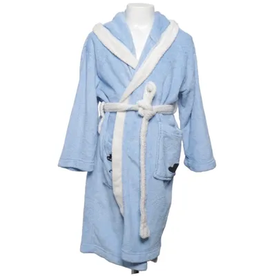 Badrock (Blå, Vit) från Hemtex Polyester