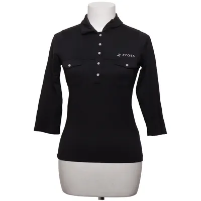 Henley shirt (Black) from Cross Elastane, Polyamide