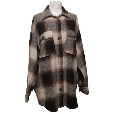 Oberhemd (Braun, Beige) von Soyaconcept Acryl, Polyester, Wolle