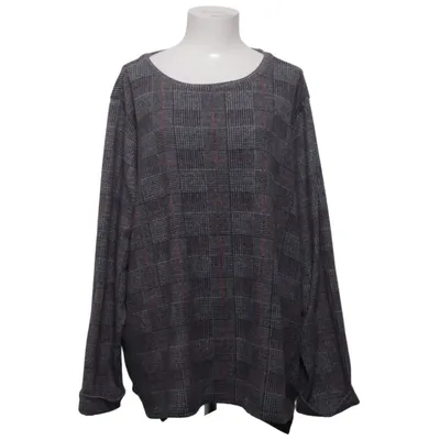 Sweater (Gray) from Janina Curved Elastane, Polyester