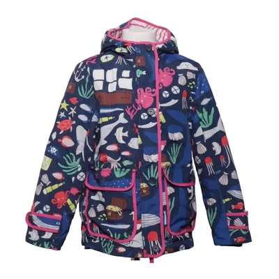 Regenjack (Blauw, Roze, Meerkleurig) van Mini Boden Elastaan, Polyester