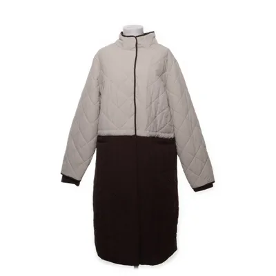 Vinterkappa (Beige, Brun) från Zizzi Polyamid, Polyester