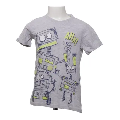 T-shirt (Gris, Jaune, Bleu) de Kiki & Koko Coton, Viscose