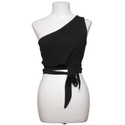 Crop top (Sort) fra Mathilde Gøhler x NA-KD Polyester, Viscose