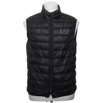 Down vest (Black) from Emporio Armani Down, Feather, Polyamide
